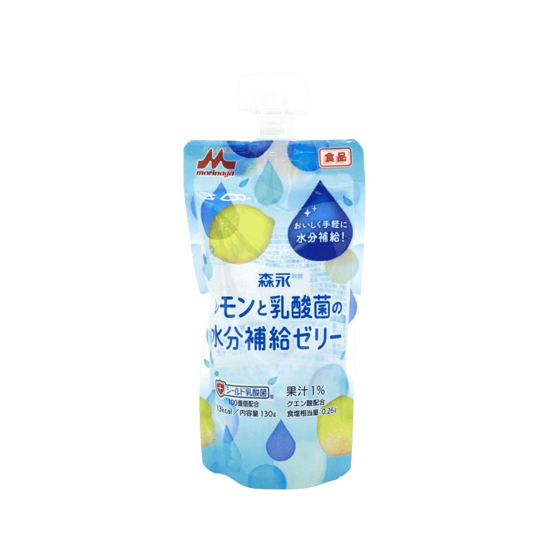 レモンと乳酸菌の水分補給ゼリー